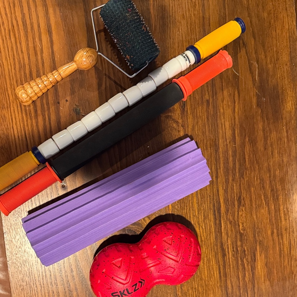 Fitness Recovery Set with Foam Roller,  Massage Tools & fitness bands